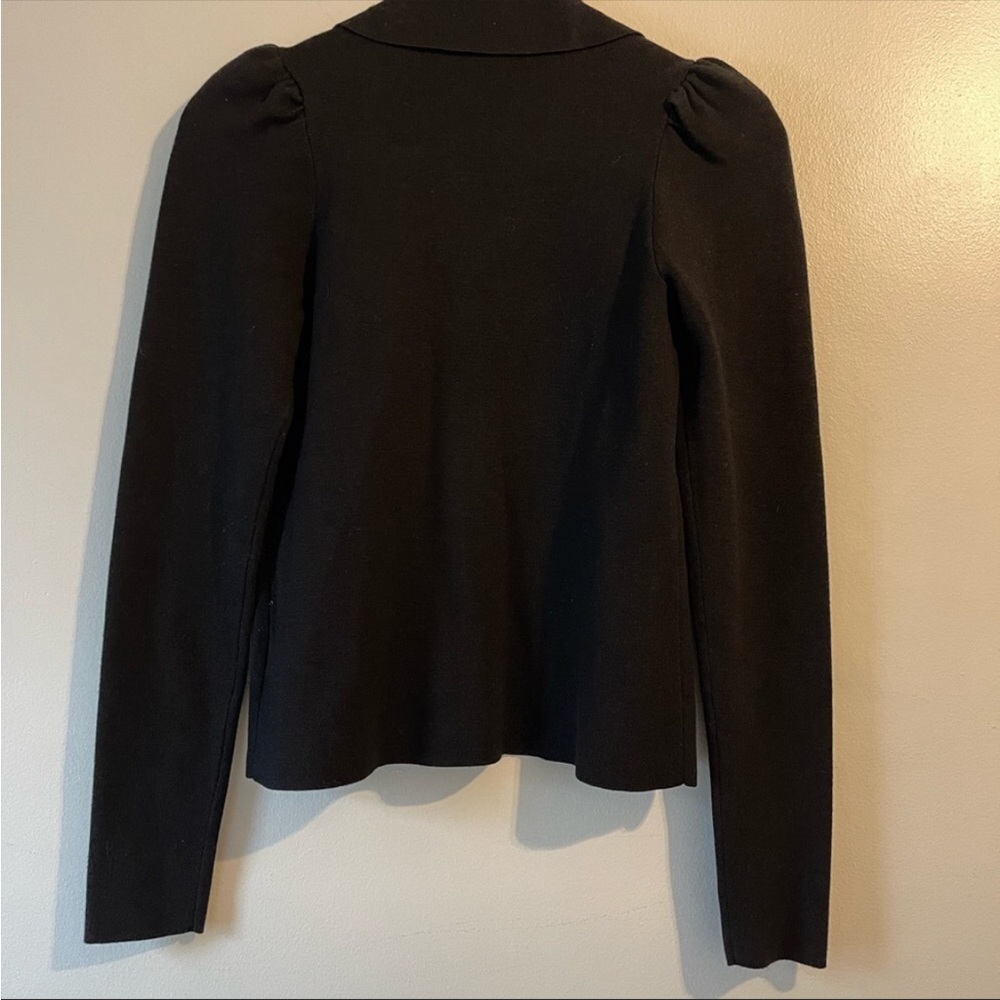 Express puff sleeve sweater blazer - Picture 4 of 4